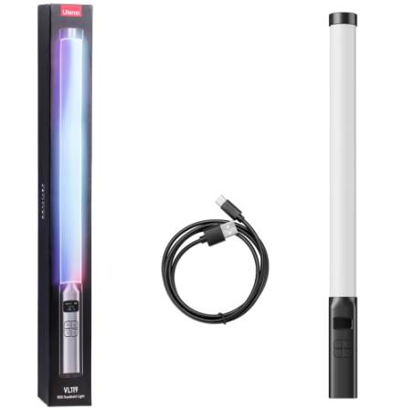 Ulanzi VL119 - miecz świetlny 50cm, tuba, lampa LED